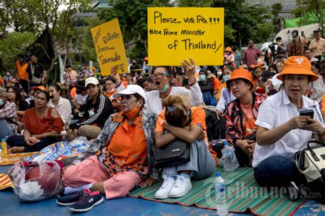 Meski Menangi Pemilu Pita Limjaroenrat Gagal Jadi PM Thailand Foto 6