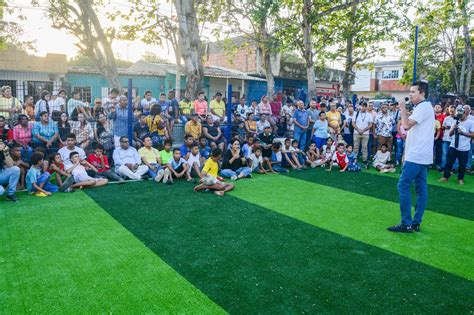 Alcaldía de Soledad entregó parque cancha en el barrio La Central