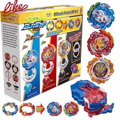 Con Quay Đồ Chơi Beyblade Burst B 203 BU Ultimate Fusion DX B203 B184