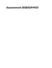 BSBADM405 2 Docx Assessment BSBADM405 Question 1 Shareholder Meetings