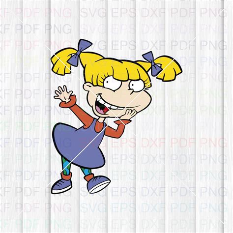 Angelica Pickles Rugrats 023 Svg Dxf Eps Pdf Png Cricut Etsy España