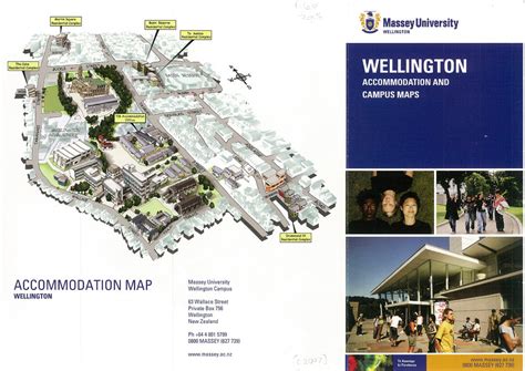 Campus Map, Massey University, Wellington, 2007 | Massey University Library