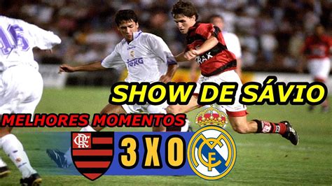 Flamengo 3 X 0 Real Madri PASSEIO DO MENGO 1997 YouTube