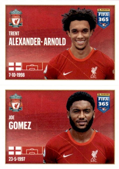 Panini Fifa Collectible Sticker No Trent Alexander Arnold