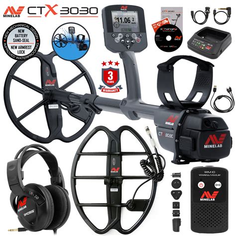 Minelab Ctx Waterproof Metal Detector Special With Smart Coil