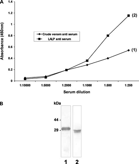 Comparative Immunological Cross Reactivity Of Crude Venom And