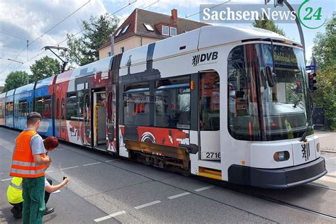 Dresden LKW kollidierte beim Abbiegen mit Straßenbahn SachsenNews24 de