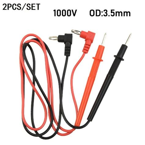 72cm Multimeter Needle Cable 1000v 10a Digital Multimeter Pen Voltmeter Probe Test Cable Wire