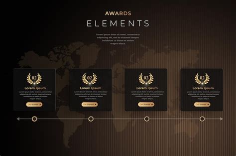 award categories psd high quality  psd templates