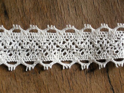 Ecru Cotton Crochet Lace Trim Insertion Lace Etsy