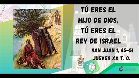 Evangelio del día San Juan 1 45 51 Jueves XX T O 2023 08 24 Mons