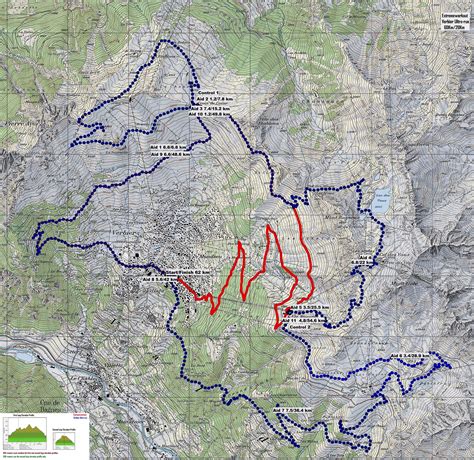 Verbier 60k Course Profile Map - verbier • mappery