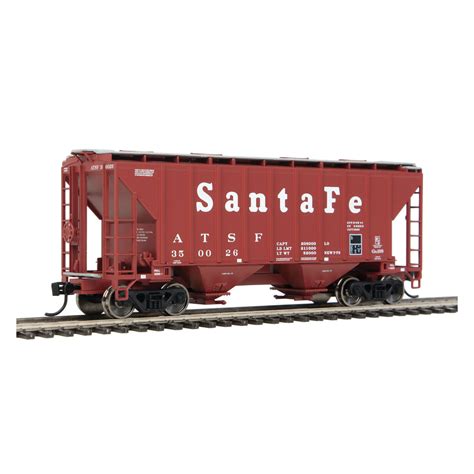 Walthers Mainline Ho Trinity Covered Hopper Santa Fe Spring