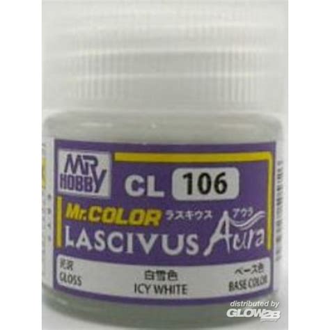 Pintura Mr Hobby Gunze Mr Color Lascivus 10 Ml Icey Wh 726 Con