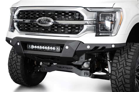 2021 2023 F 150 Front Bumper Black Label