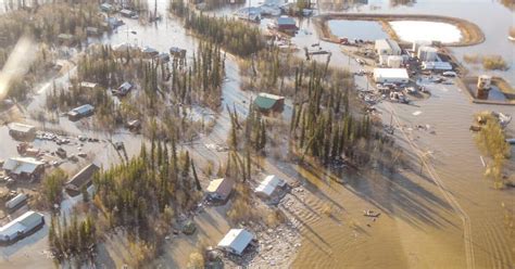 National Guard Called To Evacuate Flooded Alaska Town Los Angeles Times