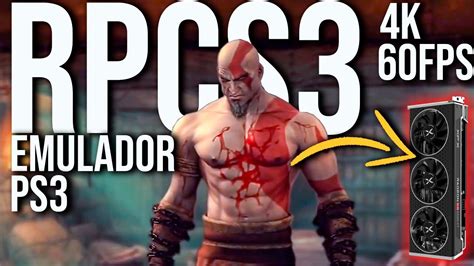 JOGAR JOGOS PS3 NO PC EMULADOR RPCS3 COMO CONFIGURAR GOD OF WAR 1