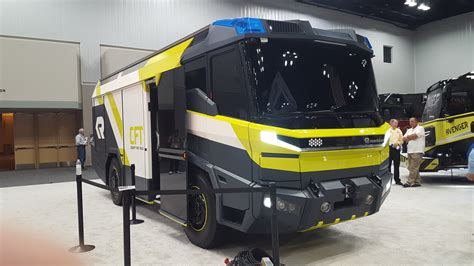 Rosenbauer Introduces Concept Electric Fire Truck Firehouse