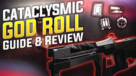 Cataclysmic God Roll Guide Linear Fusion Rifle Vow Of The Disciple