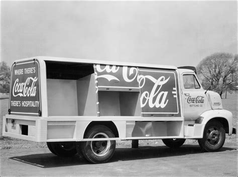 Old Pictures Featuring Ford Coca Cola Delivery Trucks Spanning The