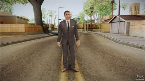 007 Sean Connery Grey Suit for GTA San Andreas