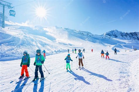 Premium Photo Hintertux Austria February 5 2019 Group Of