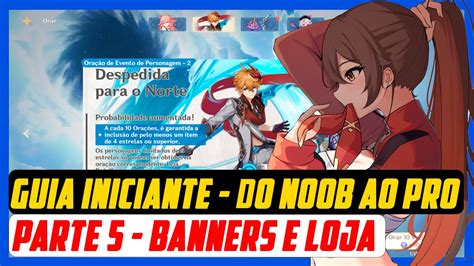 GUIA DE INICIANTE DO NOOB AO PRO PARTE 5 BANNER DE PERSONAGENS E