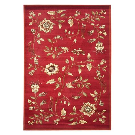 Safavieh Lyndhurst Floral Burst Rug Red Other Red Area Rug Area Rugs Red Rugs