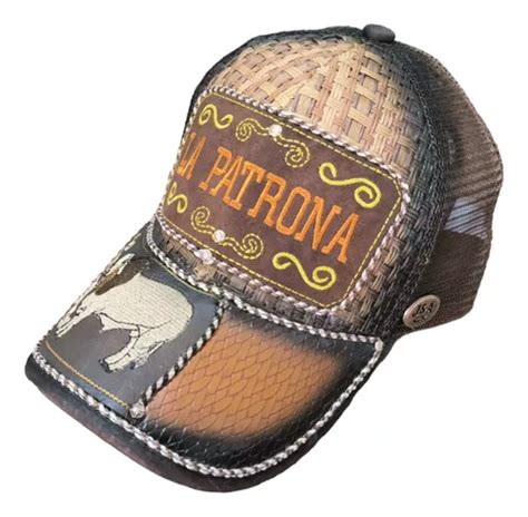 Gorra Vaquera Bordado Patr N Patrona Grabado Charra Trucker Cuotas