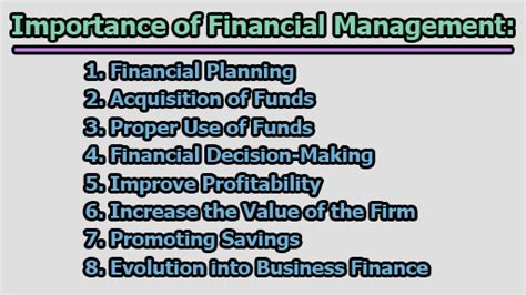 Importance Of Financial Management