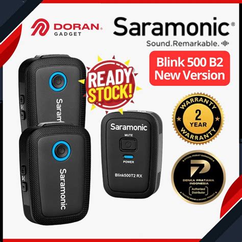 Jual Saramonic Blink 500 B2 New Version Wireless Microphone System