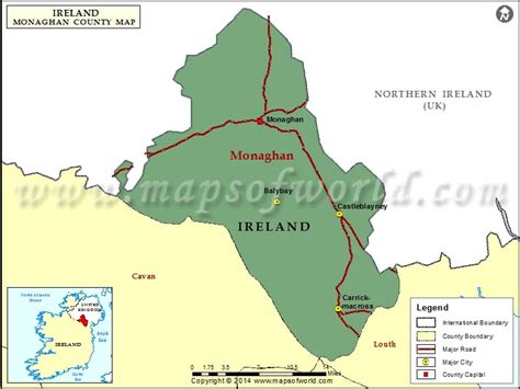 Co. Monaghan Map