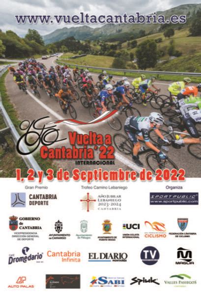 Cartel de Presentación 2022 Vuelta a Cantabria Junior