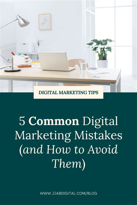5 Common Digital Marketing Mistakes (and How to Avoid Them)