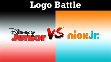 Disney Junior Vs Nick Jr Logo Battle Youtube