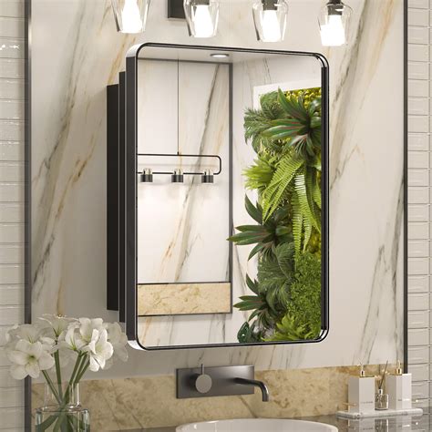 Keonjinn X Inch Medicine Cabinets For Bathroom With Mirror