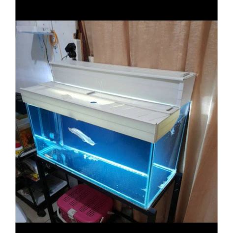 Jual Tutup Aquarium Dan Talang Top Filter Aquarium Ukuran 80 Cm