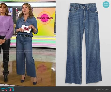 Wornontv Jennas Denim Western Shirt And Jeans On Today Jenna Bush