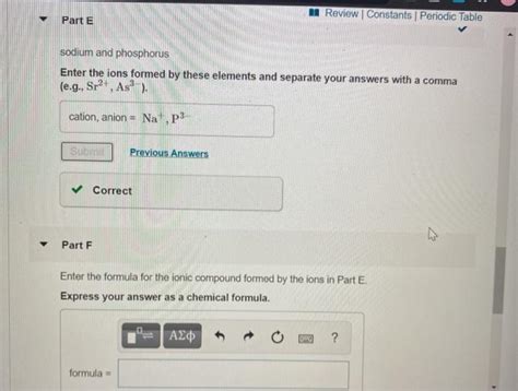 Solved M Review Constants Periodic Table Part C Potassium Chegg