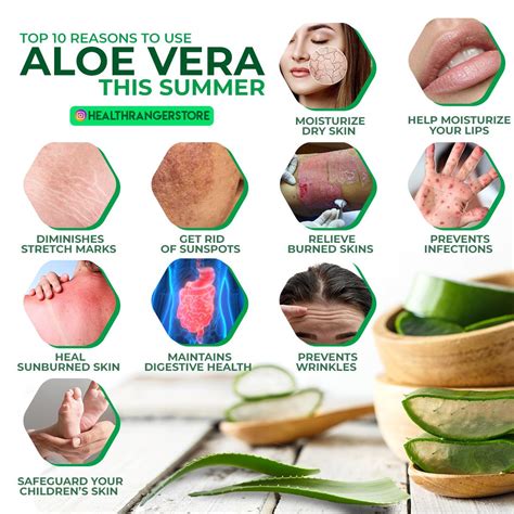 Top 10 Reasons To Use Aloe Vera For Skin Rejuvenation