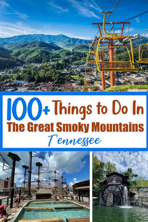 100 Things To Do In The Great Smoky Mountains Tennessee Have Kids