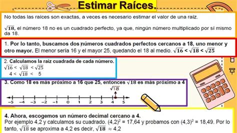 Raices Cuadradas Y Estimas Ra Ces Profe Social