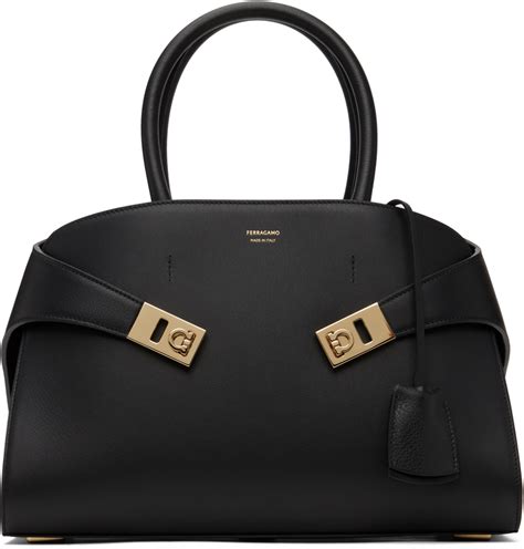 Ferragamo Black Hug Bag Ssense Canada