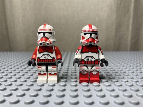 Clone Army Customs vs Official Lego (reupload) : r/legostarwars