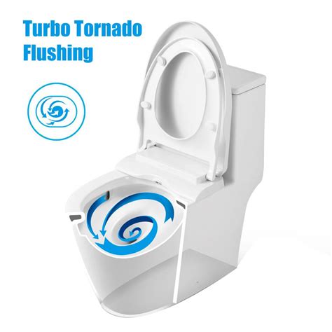 Magnum 935s Grey One Piece Toilet With Turbo Tornado Flushing Grey