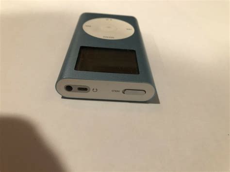 Apple Ipod Mini 1st Generation Blue Model A1051 4gb M9436ll 718908620533 Ebay