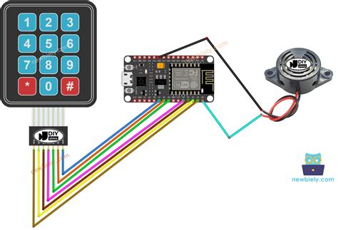 ESP8266 Keypad Beep ESP8266 Tutorial