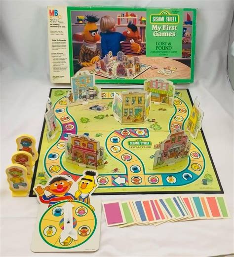 Sesame Street Lost & Found - Milton Bradley (1986) : r/nostalgia