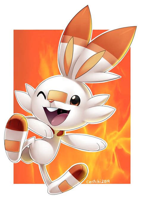 Scorbunny Cute Fan Art