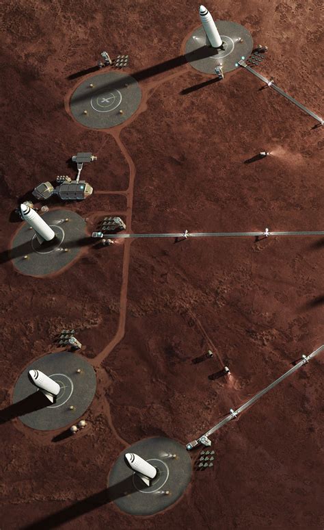 Spacex Mars Base Alpha In K Uhd Quality Human Mars